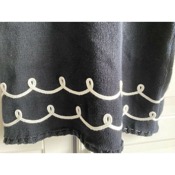 Girl’s Size 5T NWT Long Sleeve Black Sweater Shift‎ - Picture 3 of 6